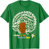 OES Sister Afro PHA Queen Order the Eastern Star Christmas T-Shirt