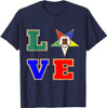 OES Love Sister Order of the Eastern Star Parents' Christmas T-Shirt