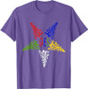 OES Star Human Tree Order of the Eastern Star Parents' Day T-Shirt