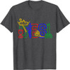 OES Adah Ruth Esther Martha Electa Emblems Parents' Day T-Shirt