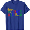 OES Adah Ruth Esther Martha Electa Emblems Parents' Day T-Shirt