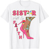 OES SiStar Leopard Walk By Faith Breast Cancer Awareness T-Shirt