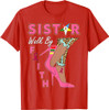 OES SiStar Leopard Walk By Faith Breast Cancer Awareness T-Shirt