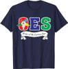 OES Symbol Ribbon Order of the Eastern Star Parents' Day T-Shirt