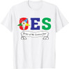 OES Symbol Ribbon Order of the Eastern Star Parents' Day T-Shirt