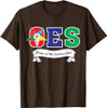 OES Symbol Ribbon Order of the Eastern Star Parents' Day T-Shirt