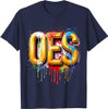 OES WaterColor Dripping water paint Order the Eastern Star T-Shirt