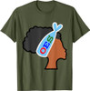 OES Head Band Afro Sister the Eastern Star Parents' Day T-Shirt