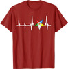 OES Heartbeat Star Order of the Eastern Star Mother's Day T-Shirt