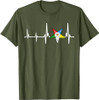OES Heartbeat Star Order of the Eastern Star Mother's Day T-Shirt