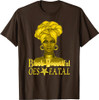 Order Of The Eastern Star OES Ring Diva Black Beautiful T-Shirt