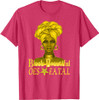 Order Of The Eastern Star OES Ring Diva Black Beautiful T-Shirt