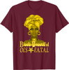 Order Of The Eastern Star OES Ring Diva Black Beautiful T-Shirt