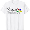 OES Sisters Are Like Flowers in Garden of Life Thanksgiving T-Shirt