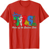 Adah Ruth Esther Martha Electa Symbols of OES Eastern Star T-Shirt