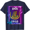 Daughters of Isis DOI 1910 PHA OES Prince Hall Purple Style T-Shirt