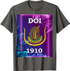 Daughters of Isis DOI 1910 PHA OES Prince Hall Purple Style T-Shirt