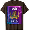 Daughters of Isis DOI 1910 PHA OES Prince Hall Purple Style T-Shirt