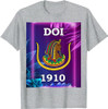 Daughters of Isis DOI 1910 PHA OES Prince Hall Purple Style T-Shirt