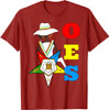 OES Sister Hats & Ribbon the Eastern Star Equality Day T-Shirt