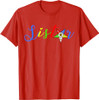 OES Sister Star Colors of the Eastern Star Thanksgiving T-Shirt