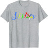 OES Sister Star Colors of the Eastern Star Thanksgiving T-Shirt