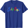 OES Sister Star Colors of the Eastern Star Thanksgiving T-Shirt