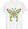 OES Butterfly Color of the Eastern Star Christmas T-Shirt