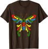 OES Butterfly Color of the Eastern Star Christmas T-Shirt