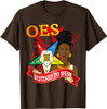 Order Of The Eastern Star Diva OES Emblem Mason Logo Sistar T-Shirt