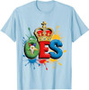 OES Queen Crown Diamond WaterColor Order of the Eastern Star T-Shirt