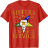 OES 1850 Sisters in Service Order Of The Eastern Star T-Shirt