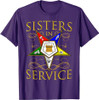 OES 1850 Sisters in Service Order Of The Eastern Star T-Shirt