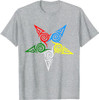 OES Star Symbol Labyrinth of the Eastern Star Parents' Day T-Shirt