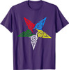 OES Star Symbol Labyrinth of the Eastern Star Parents' Day T-Shirt