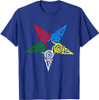 OES Star Symbol Labyrinth of the Eastern Star Parents' Day T-Shirt