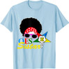 OES Afro Sistar Head Band Sunglasses Star Parents' Day T-Shirt
