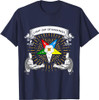 OES Light Out Of Darkness Sis Bro Order of the Eastern Star T-Shirt