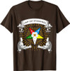 OES Light Out Of Darkness Sis Bro Order of the Eastern Star T-Shirt