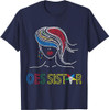 OES Sisters Dot Print Beautiful Order of the Eastern Star T-Shirt