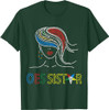OES Sisters Dot Print Beautiful Order of the Eastern Star T-Shirt