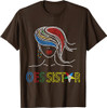 OES Sisters Dot Print Beautiful Order of the Eastern Star T-Shirt