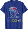 OES Sisters Dot Print Beautiful Order of the Eastern Star T-Shirt