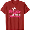 Queens are Born in February T-Shirt