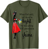Order Of The Eastern Star OES Ring Permission To Shine T-Shirt