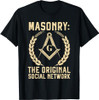 Freemason Masonic Fraternal Square and Compass T-Shirt