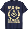 Freemason Masonic Fraternal Square and Compass T-Shirt
