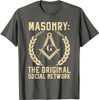 Freemason Masonic Fraternal Square and Compass T-Shirt