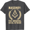 Freemason Masonic Fraternal Square and Compass T-Shirt