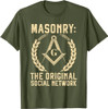 Freemason Masonic Fraternal Square and Compass T-Shirt